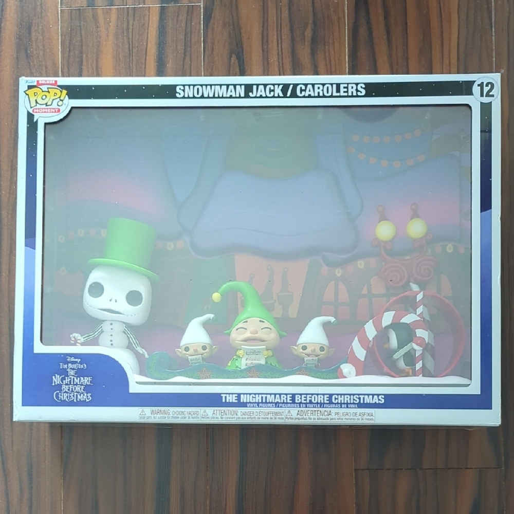 Funko The Nightmare Before Christmas Pop Snowman Jack New
